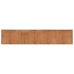 vidaXL Tapis rectangulaire naturel 60x300 cm bambou