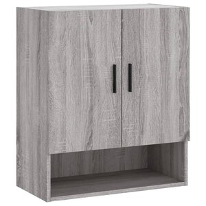 vidaXL Armoire murale sonoma gris 60x31x70 cm bois d'ingénierie