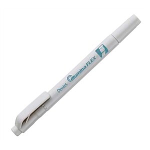 Surligneur pentel illumina flex bi-pointe gris pastel PENTEL