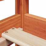 vidaXL Ensemble de lit de jour avec toit 90x200 cm bois de pin massif