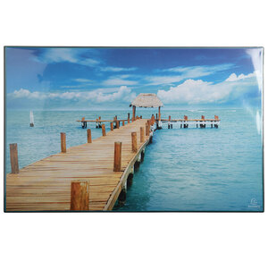 Sous-main Rigide Pvc Sea - 37 5x57 5 Cm - Visuel - X 10 - Exacompta