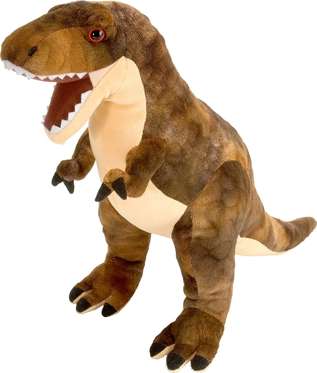 Figurine Dinosaure T-Rex Brun - Anniversaire - Annikids