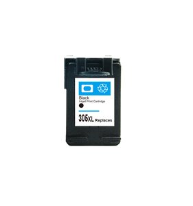 HP 305XL Jet d'Encre Noir Remanufacturé 3 FOIS PLUS D'ENCRE QUE LE PRODUIT ORIGINAL 18 ml / 1080 pages
