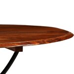 vidaXL Ensemble de tables à manger 5 Pièces bois d’acacia massif