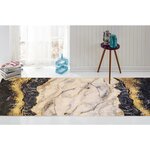 Tapis d'intérieur GOLD 80 x 150 cm - Noir