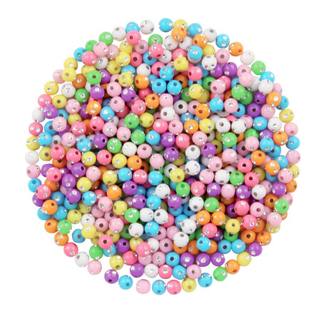 Perles pour enfant strass rondes 0 4 cm 273 pièces - La Poste