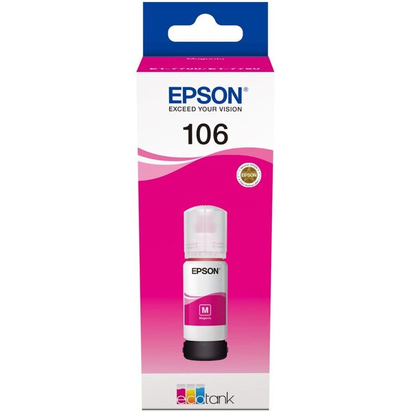 Epson cartouche jet d'encre magenta ecotank 70ml/1900 c13t00r340
