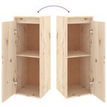 vidaXL Meubles TV 5 Pièces Bois massif de pin