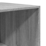 vidaXL Garde-robe gris sonoma 50x50x200 cm bois d'ingénierie
