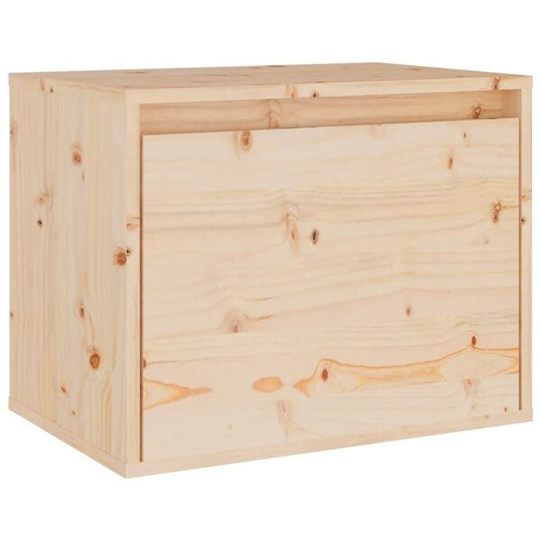 vidaXL Armoire murale 45x30x35 cm Bois de pin massif