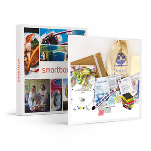 SMARTBOX - Coffret Cadeau Box Trio : Pixel Art  tressage Kumihimo et broderie Diamant -  Multi-thèmes