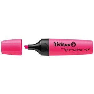 Surligneur Textmarker 490 Pointe biseautée 1 - 5 mm Rose fluo PELIKAN