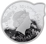 Pièce de monnaie en Argent 5 Dollars g 62.2 (2 oz) Millésime 2021 Ocean Predators 2 Oz POLAR BEAR