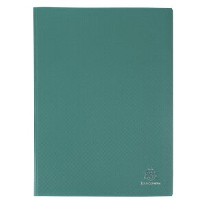 Protège-documents en polypropylène souple OPAK 40 vues - A4 Vert foncé x 20 EXACOMPTA