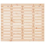vidaXL Tête de lit murale 141x3x91 5 cm Bois massif de pin