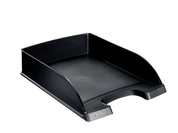 Plus Corbeille à courrier Hauteur 70mm Noir LEITZ
