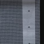 vidaXL Bâche Leno 260 g/m² 2 x 3 m Blanc