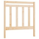 vidaXL Tête de lit 96x4x100 cm Bois massif de pin