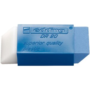 Gomme Plastic DR20 Crayon et Encre x 20 EDDING