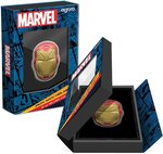 Pièce de monnaie en Argent 10 Dollars g 155.5 (5 oz) Millésime 2024 IRON MAN HELMET