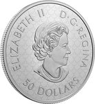 Pièce de monnaie en Argent 50 Dollars g 157.6 Millésime 2022 CANADIAN GHOST SHIP