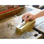 Marqueur Permanent 500 Marron Pointe Biseautée 2-7 mm x 10 EDDING
