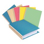 Paquet De 25 Chemises Dos Toilé Forever® 320g/m2 - 24x32cm - Couleurs Assorties - Exacompta