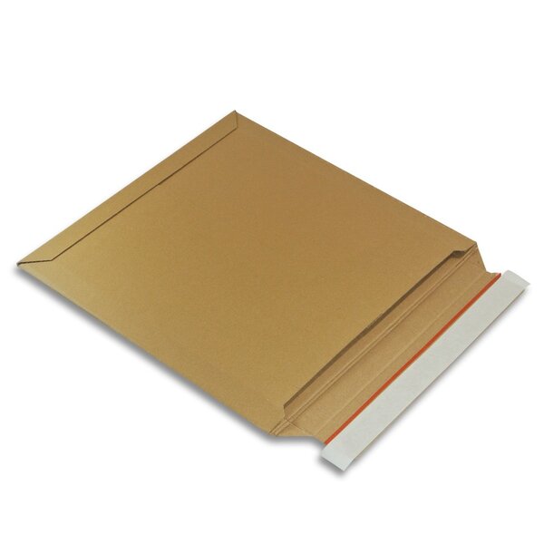 Lot de 5 enveloppes carton vinyle 33 tours format 350x350 mm