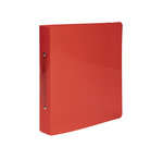 Classeur pour format écolier 17x22 2 anneaux 30mm crystal colours - 230x200 - couleurs assorties - x 15 - exacompta