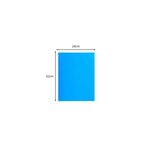 Paquet De 25 Chemises Double Poche Rock''s 210 - Double A4 Ou A3 - 24x32cm - Bleu - X 10 - Exacompta