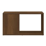 vidaXL Meuble TV Chêne marron 60x24x32 cm Bois d'ingénierie