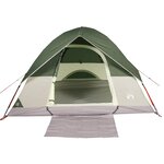 vidaXL Tente de camping à dôme 3 personne vert imperméable
