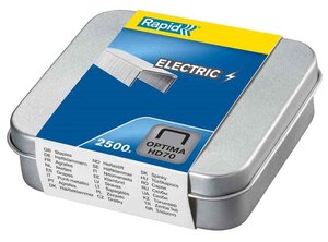 Boite de 2500 agrafe Optima HD70, zingué RAPID