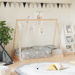vidaXL Cadre de lit pour enfant 70x140 cm bois de pin massif