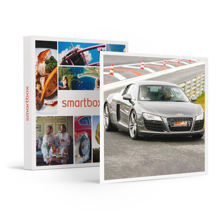 SMARTBOX - Coffret Cadeau 3 tours au volant d'une Audi R8 V10 ou Porsche 992 GT3 à Pau-Arnos -  Sport & Aventure