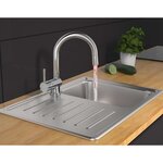 SCHÜTTE Mitigeur d'évier avec LED STELLA chrome