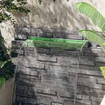 vidaXL Déversoir pour cascade avec LED RVB Inox 90 cm