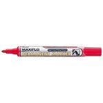 Marqueur permanent maxiflo nlf50 poite conique 2mm rouge x 12 pentel