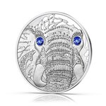 Pièce de monnaie 20 euro Autriche 2022 argent BE – Sérénité de l’éléphant
