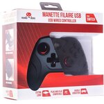 Manette filaire FREAKS AND GEEKS Noire pour SWITCH/PC