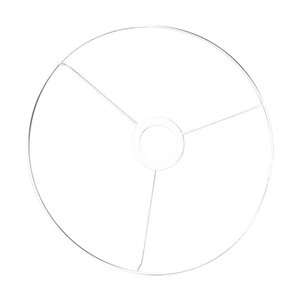 Armature abat-jour cercle avec croix Ø 40 cm