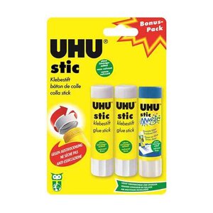 Lot 2+1 gratuit bâton de colle 8 2g UHU