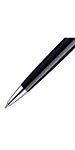 Waterman hemisphere stylo bille  noir brillant  recharge bleue pointe moyenne  coffret cadeau