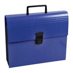Trieur Valisette Avec Poignée 12 Compartiments Iderama - A4 - Couleurs Assorties - X 4 - Exacompta