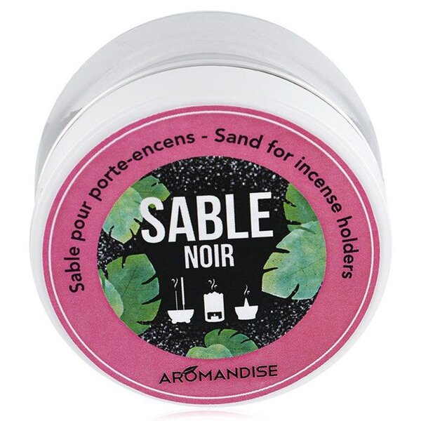 Sable noir pour porte-encens - 100 g