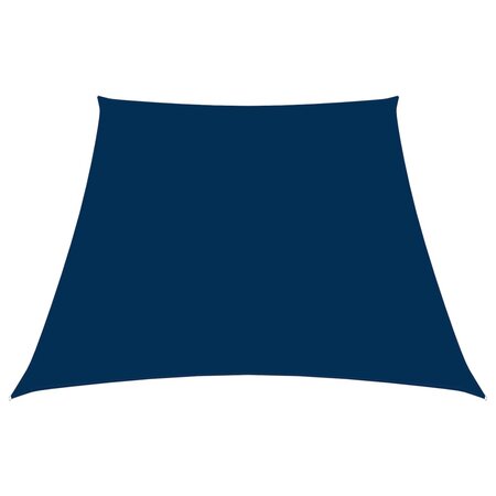 vidaXL Voile de parasol Tissu Oxford trapèze 2/4x3 m Bleu