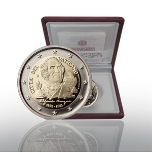 Pièce de monnaie 2 euro commémorative Vatican 2023 BE – Alessandro Manzoni