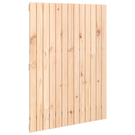 vidaXL Tête de lit murale 82 5x3x110 cm Bois massif de pin