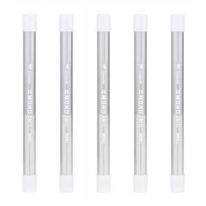 Tube de 2 Recharges pour Stylo Gomme MONO zero pointe rectangulaire 2 5 x 5 mm x 5 TOMBOW