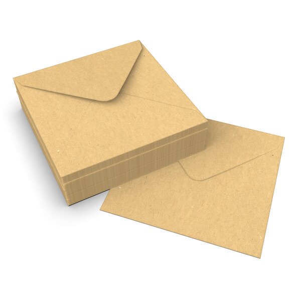 Lot de 250 enveloppe mouchetée 130x130 mm